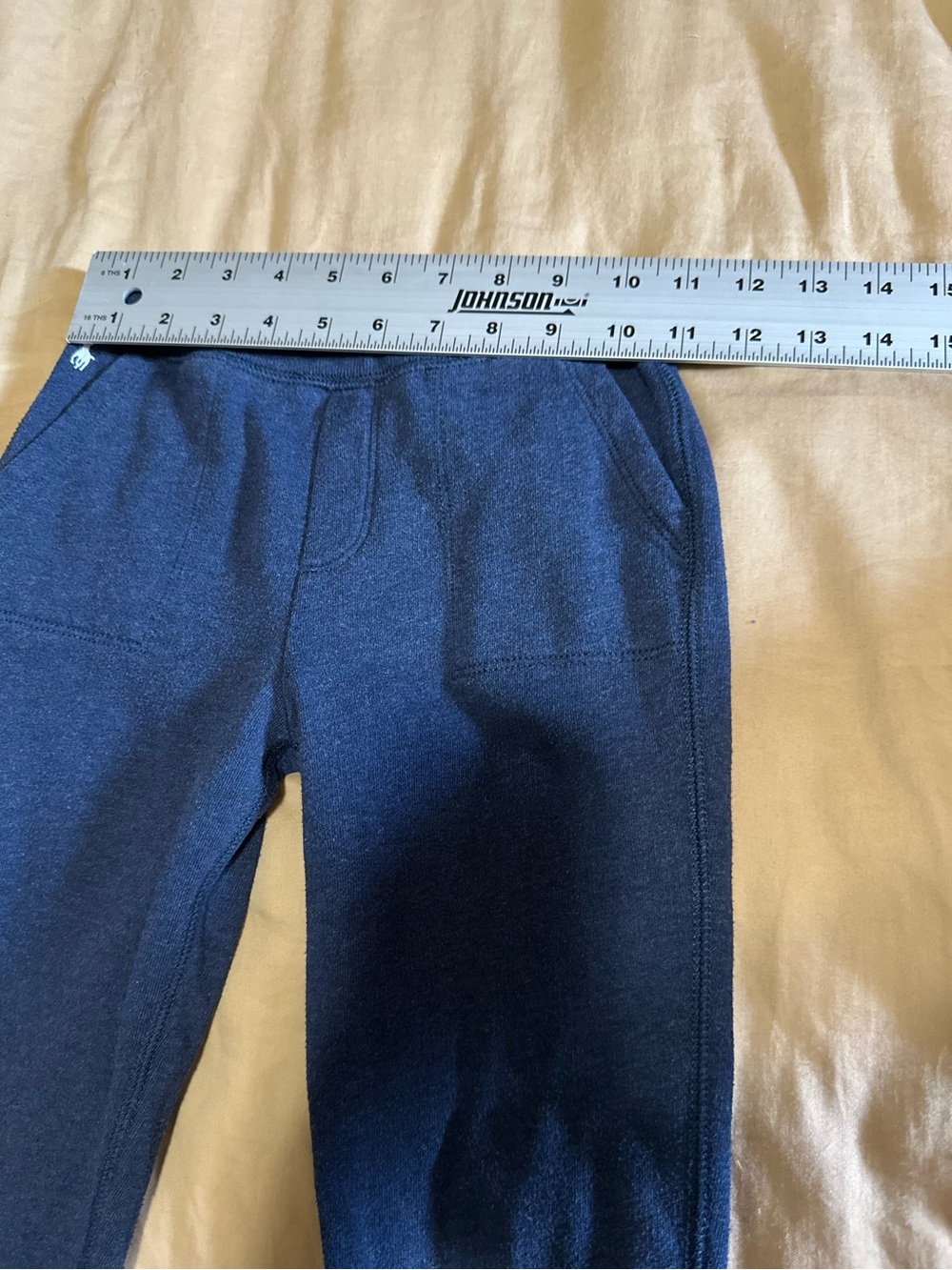 Polo Ralph Lauren kids Navy Blue Fleece Jogger Pants Size 6 - Picture 8 of 10